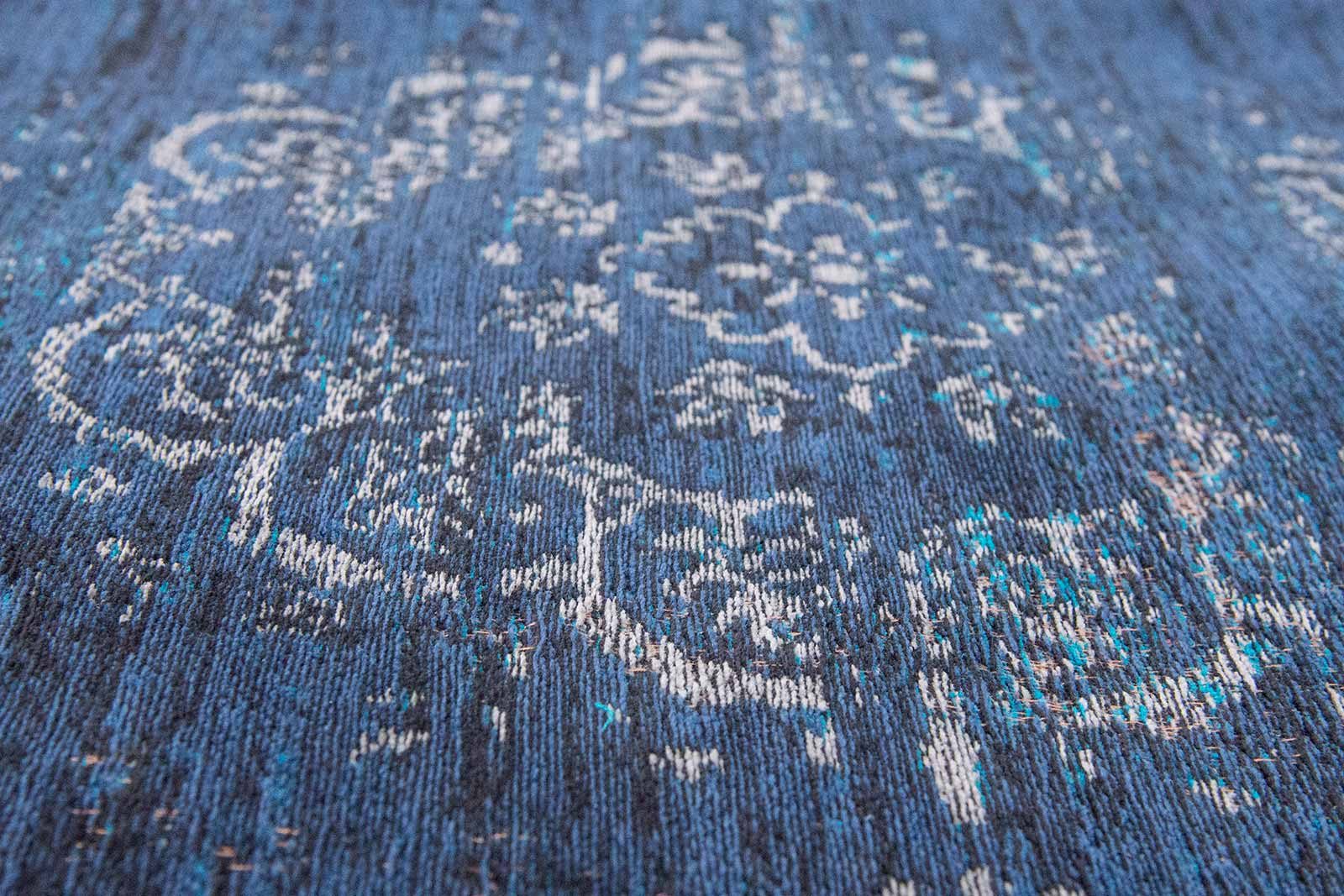 tapijt Louis De Poortere CS 8254 Fading World Medaillon Blue Night zoom