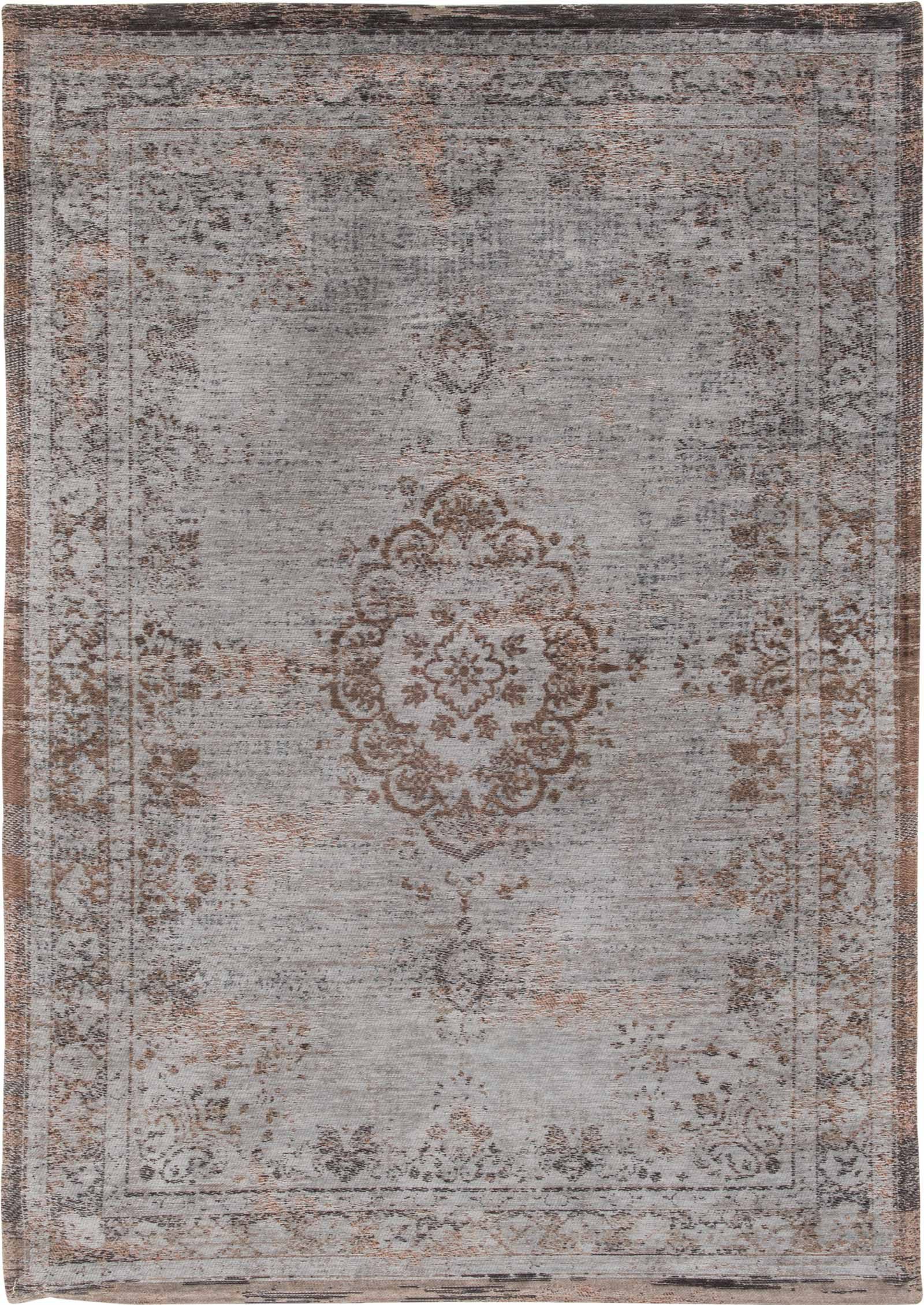 tapijt Louis De Poortere CS 8257 Fading World Medaillon Grey Ebony
