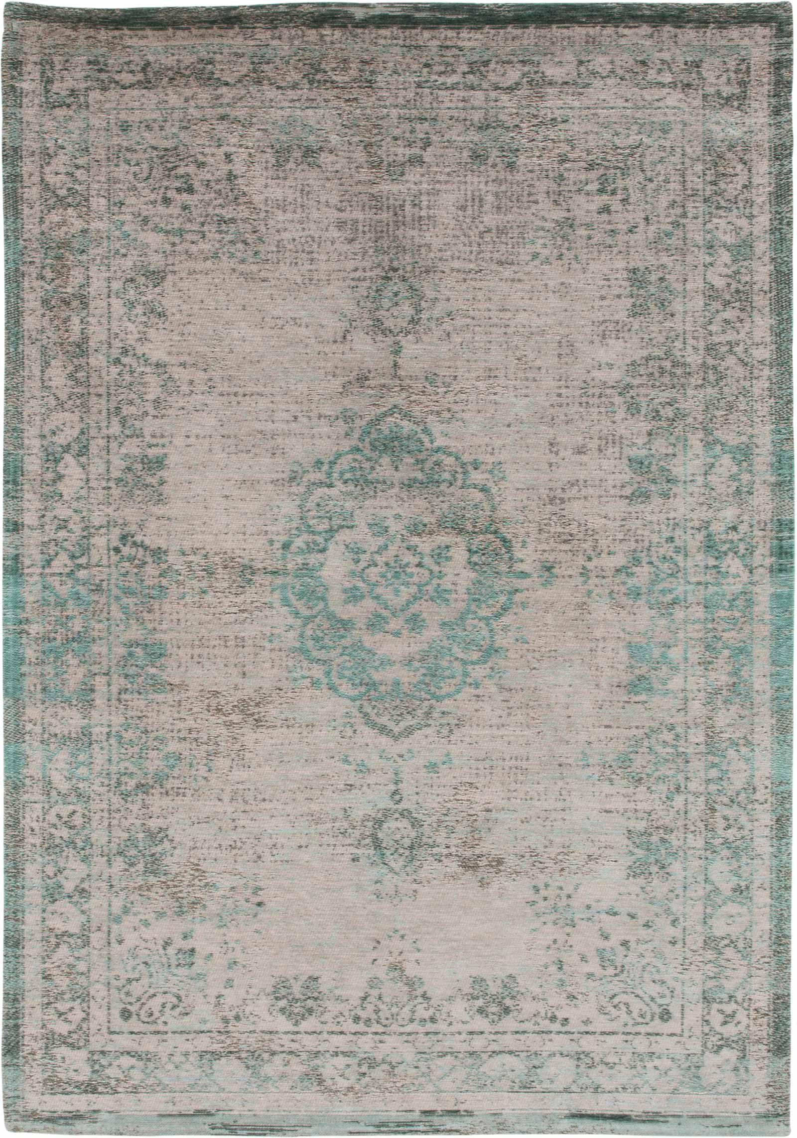 tapijt Louis De Poortere CS 8259 Fading World Medaillon Jade Oyster
