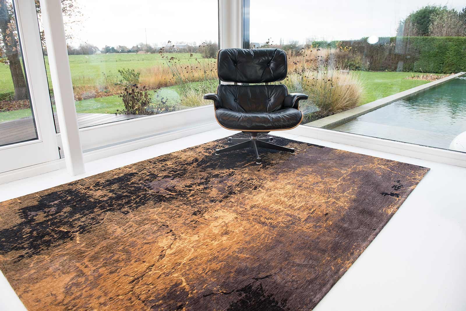 tapijt Louis De Poortere CS 8618 Mad Men Cracks Deep Mine interior