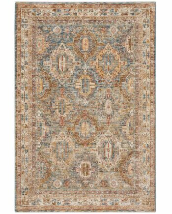 Nourison tapijt Sahar SHR01 BLUE 5x8 099446024930