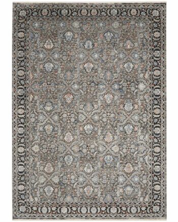 Nourison tapijt Starry Nights STN10 GRYNV GREY NAVY 5x7 099446797285