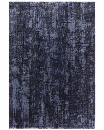Asiatic Kuza abstract navy