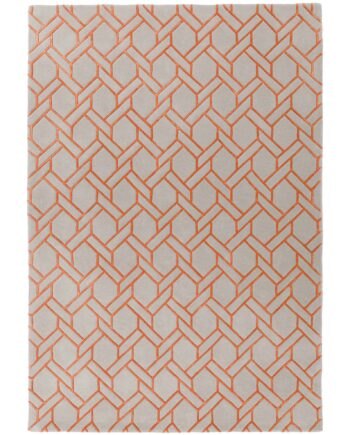 Asiatic Nexus fine lines silver orange