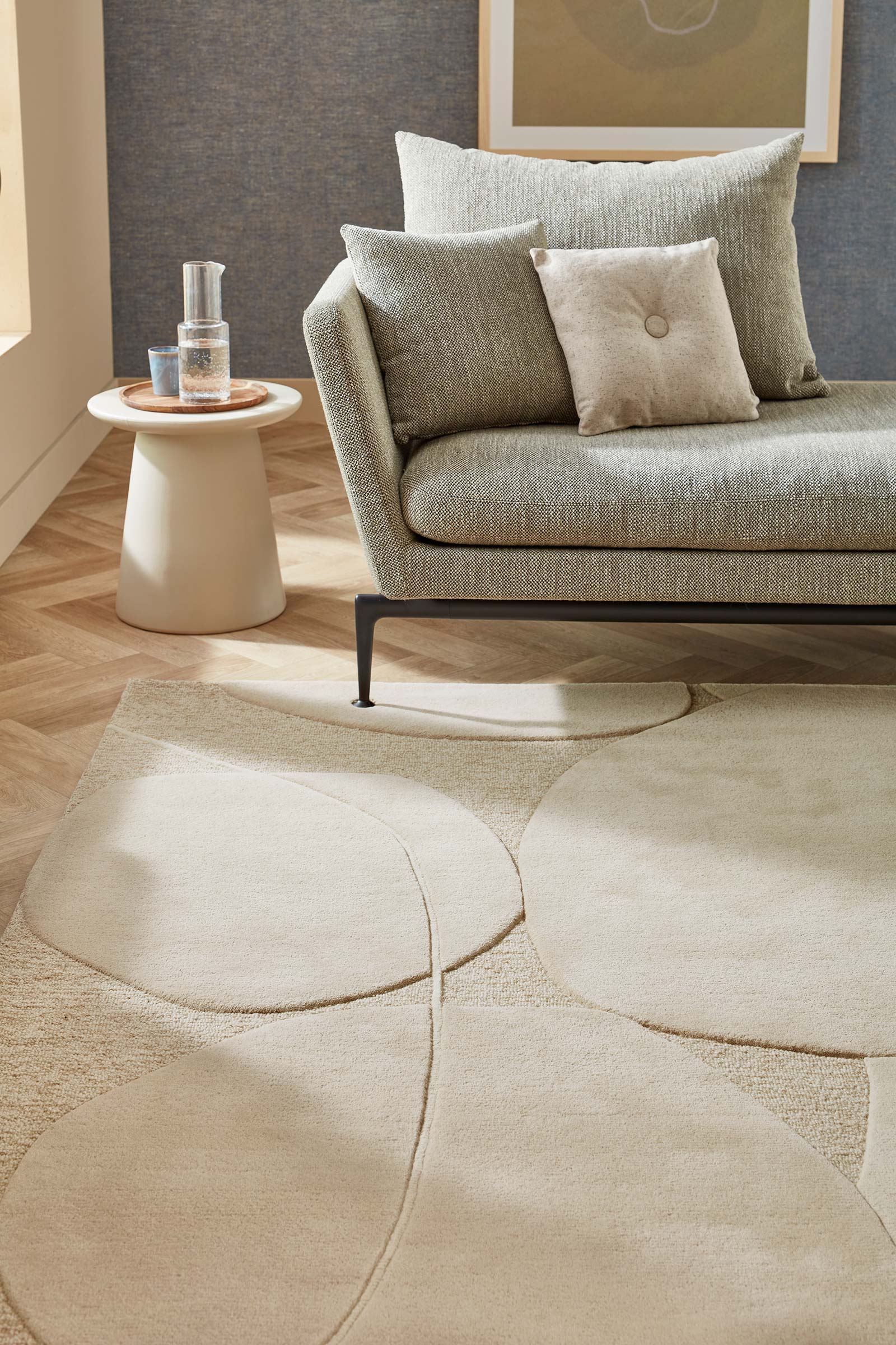 Brinker Carpets tapijt Bolsena Beige interior 3