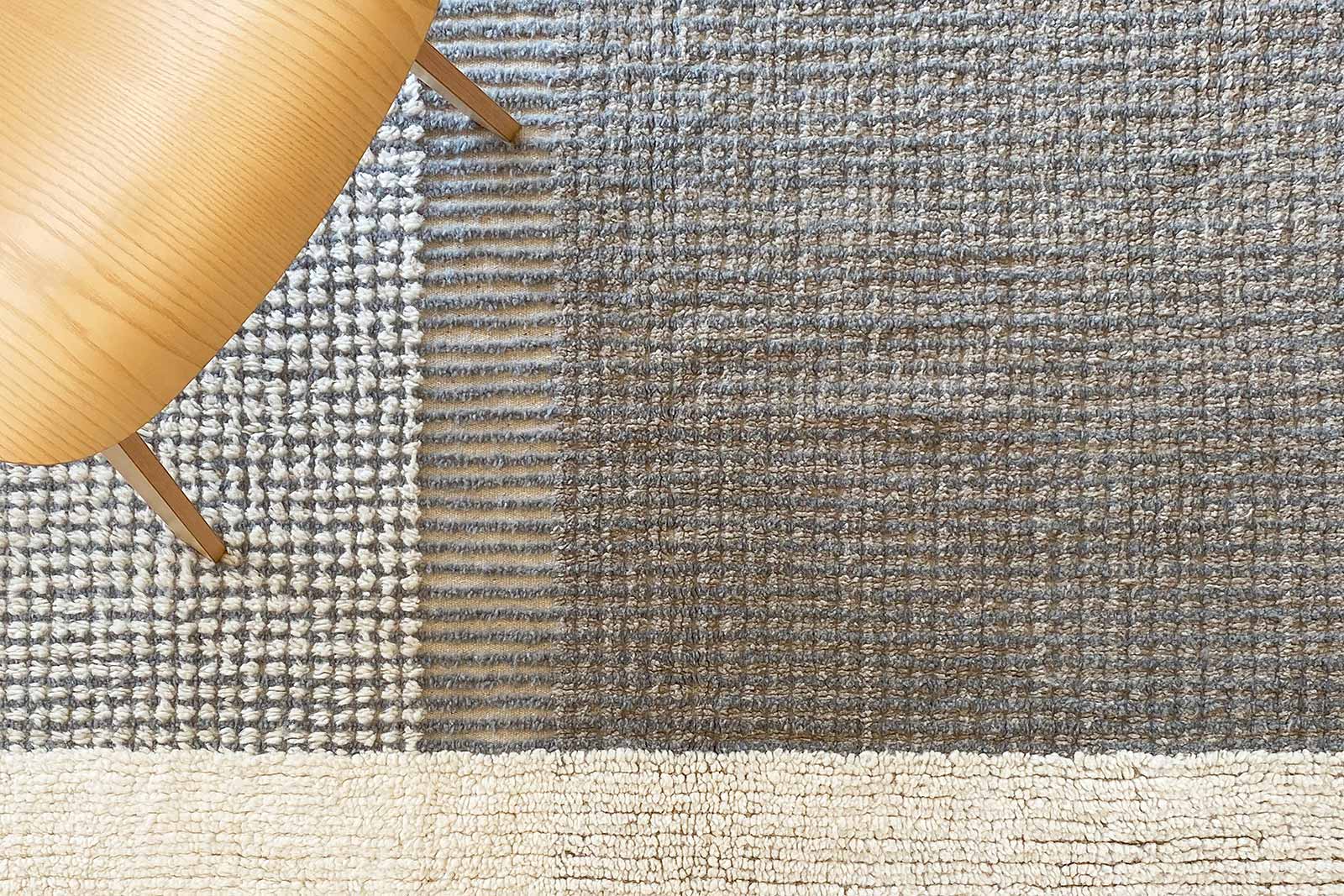 Lorena Canals Woolable tapijt Kaia Smoke Blue WO KAIA BL 13