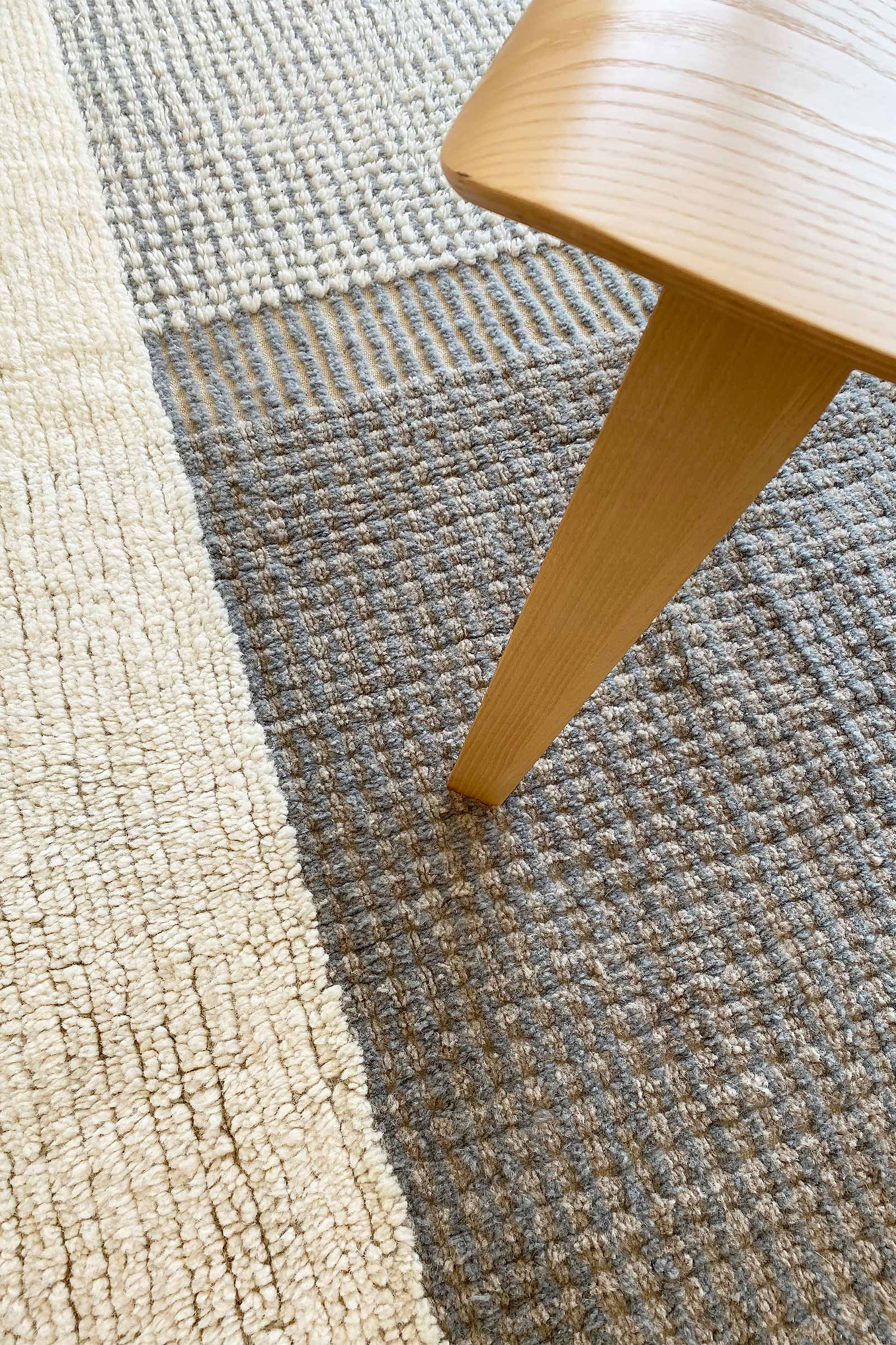 Lorena Canals Woolable tapijt Kaia Smoke Blue WO KAIA BL 15