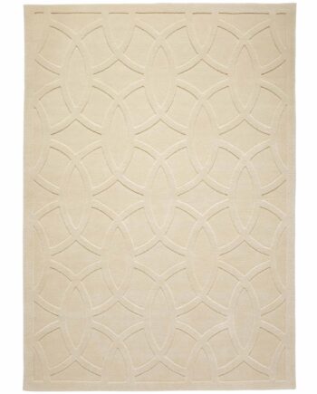 Concept Looms tapijt Priory PR 101 CIRCLES IVORY frontal