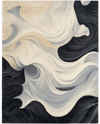 Nourison tapijt Prismatic PRISM PRS41 IVBLK IVORY BLACK 8x10 0841491143711